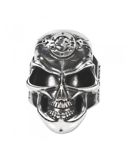 M.SKULLRING-S2 SKULL RING SMALL 20mm Diameter. 53702-N PEQ 2
